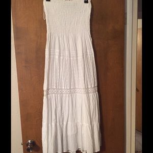 NWOT - Ladies White Sun Dress