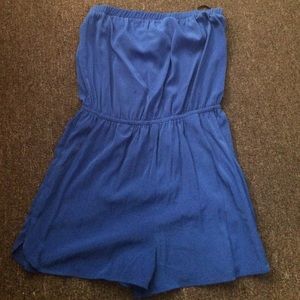 Royal blue romper