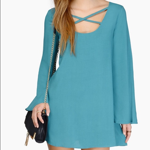 Teal Tobi dress