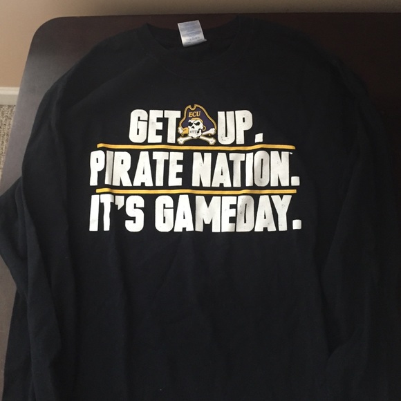 ECU game day long sleeve tshirt