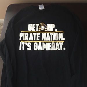 ECU game day long sleeve tshirt