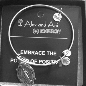 Alex & Ani Mother Mary Silver Bracelet