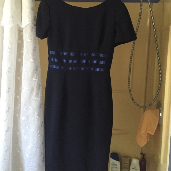 Maggy London petites navy dress