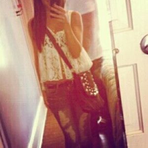 HIGH LOW SEE THRU CROP