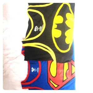 A batman and superman shirt