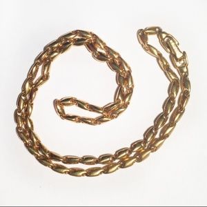 Beautiful vintage costume gold chain