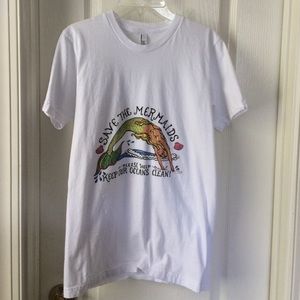 Save the mermaids t-shirt