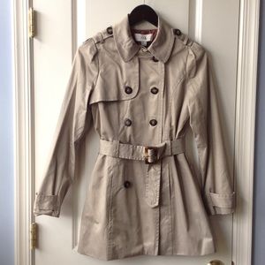 Double Breasted Trench Coat