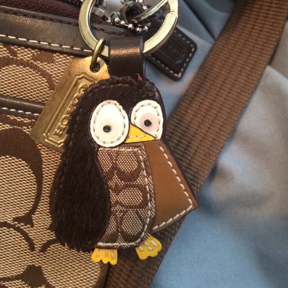 Coach owl keychain (already sold)