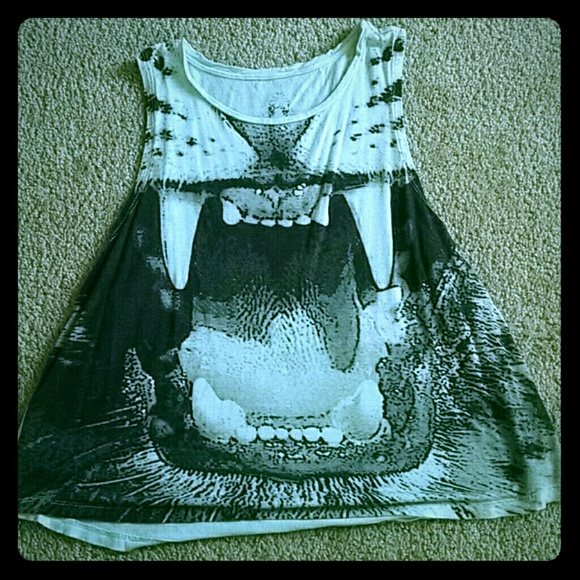Tiger tank top