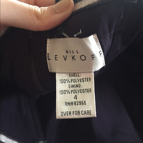 Bill Levkoff bridesmaid dress in Plum. - Picture 4 of 4