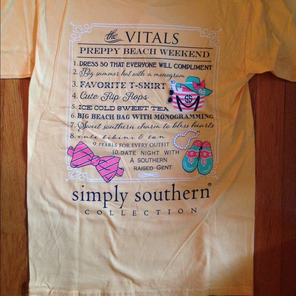 Simply Southern Preppy Shirt NWT