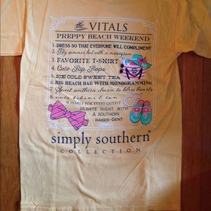 Simply Southern Preppy Shirt NWT