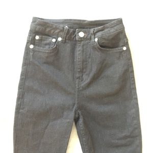 BLK DNM Delancey Black Skinny Jeans 8