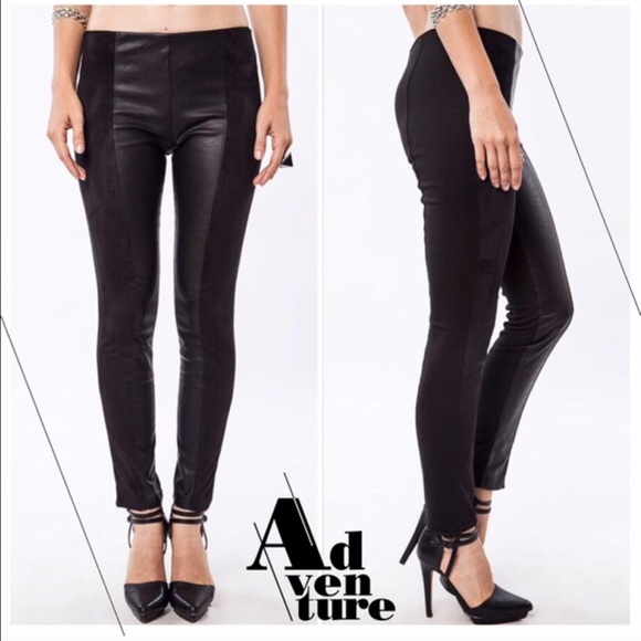 🌺HP 10/26🌺VERSATILE LEATHER LIKE LEGGINGS! - Picture 2 of 3