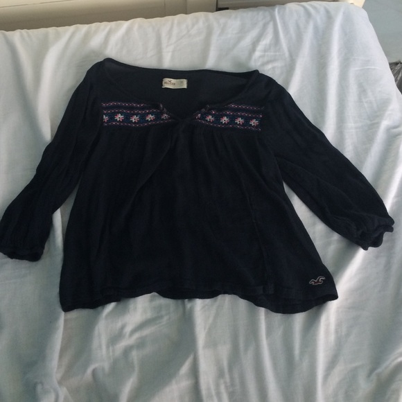 Quarter sleeve top