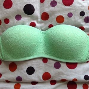 Mint green padded bralette