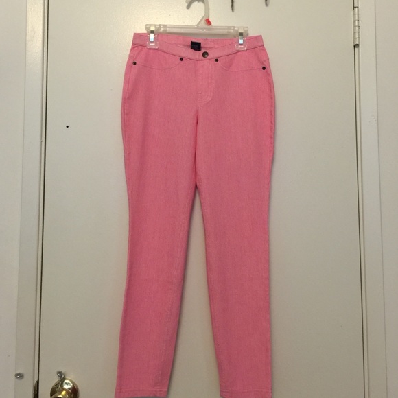 HUE Pink Jeggings