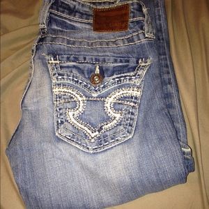 Big star boot cut jeans