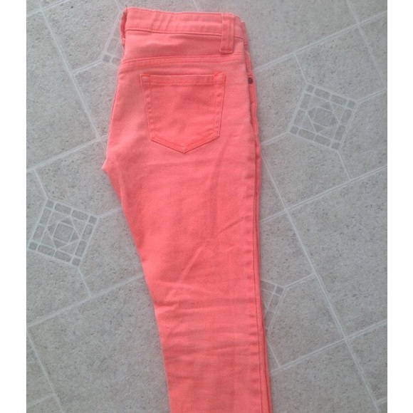 Coral Skinny Jeans