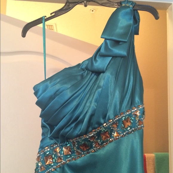 Teal Formal Dress