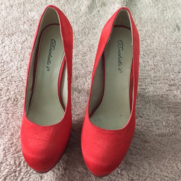 Red high heels