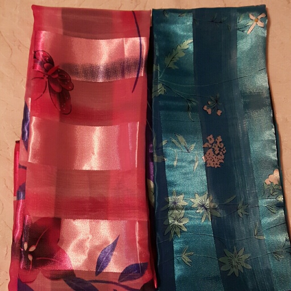 100% silk scarf