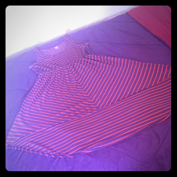 RESERVED- Hi-Lo Striped Dress
