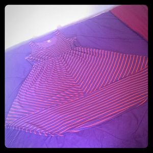 RESERVED- Hi-Lo Striped Dress