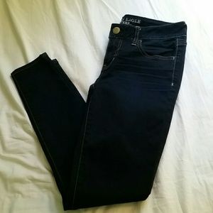 Dark blue jeggings!