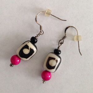 Tribal Bead Earring