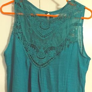 Beautiful teal blouse