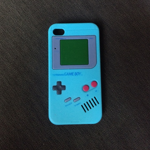 Blue Gameboy iPhone 4/4s case