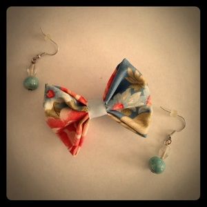 Vintage Blue drop earring