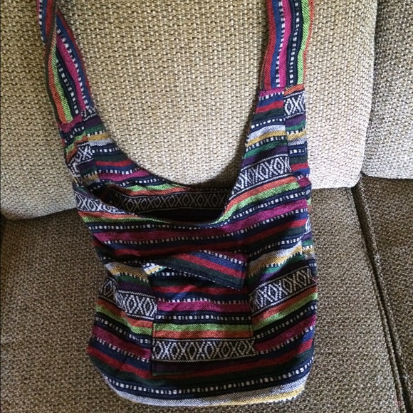 Large Boho Crossbody Bag