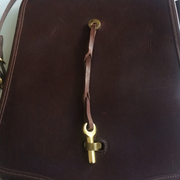 DKNY real leather brown bag - Picture 2 of 4