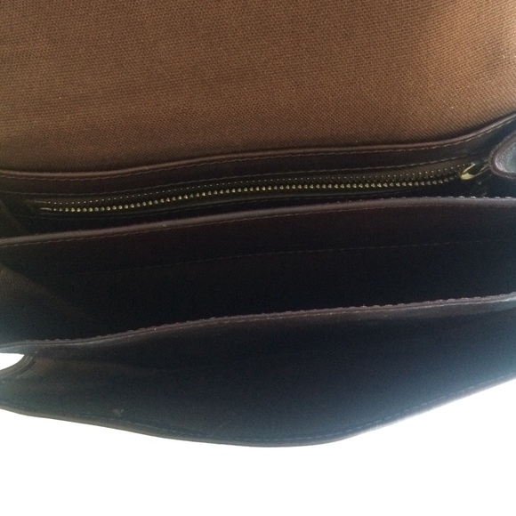 DKNY real leather brown bag - Picture 3 of 4