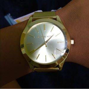 New Michael Kors slim runway watch