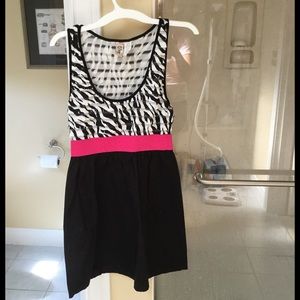 Cute zebra dress