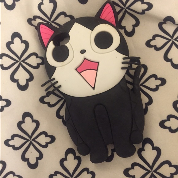 Kawaii kitty phone case for iPhone 4 4s