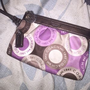 Coach wristlet