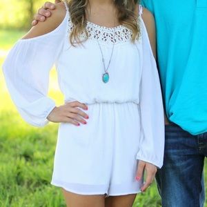 White romper
