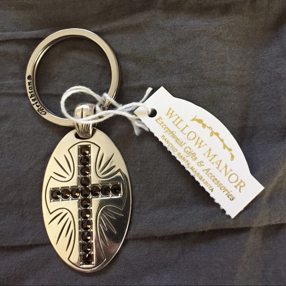 Keychain with a cross