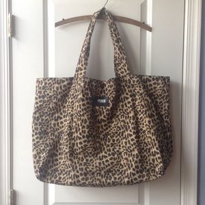 Oversized VS PINK Cheetah Tote for @robotclot