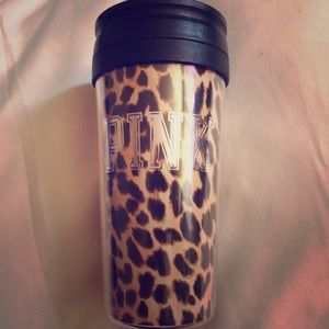 PINK Cheetah Thermos - Never used w/ price tag!