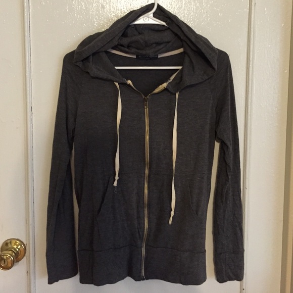 Brandy Melville Dark Grey Hoodie!