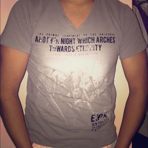 Grey express men's shirt.