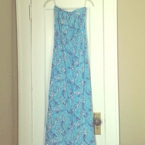 Lilly Pulitzer Mermaid Maxi Dress