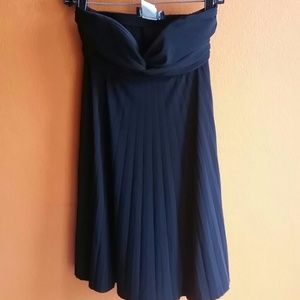 Little tube black dress