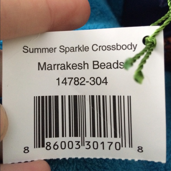 NWT Vera Bradley "Marrakesh Beads" crossbody bag - Picture 4 of 4